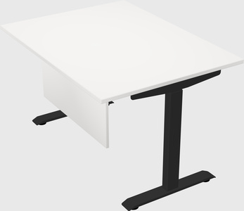 Single motor electric desk