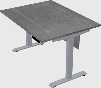 Single motor electric desk