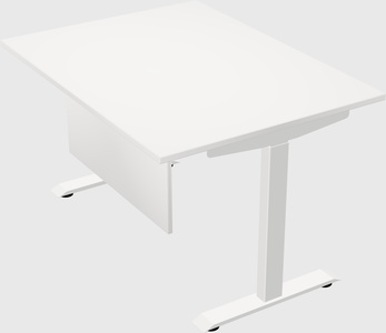 Single motor electric desk