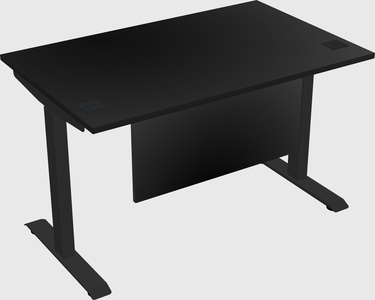 Single motor electric desk