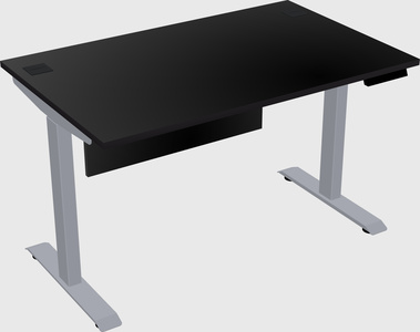 Single motor electric desk