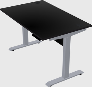 Single motor electric desk