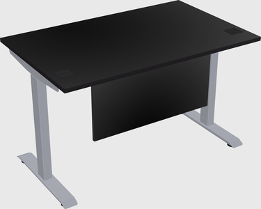 Single motor electric desk
