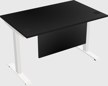 Single motor electric desk