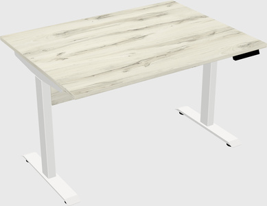 Single motor electric desk