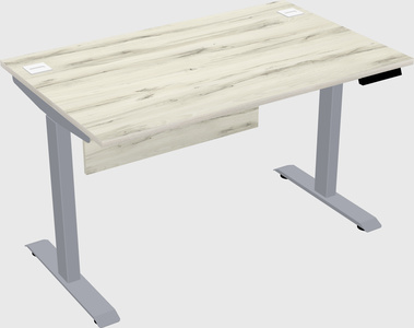 Single motor electric desk