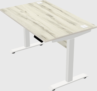 Single motor electric desk