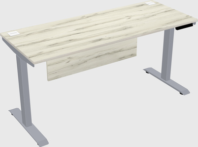 Single motor electric desk