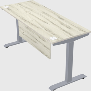 Single motor electric desk