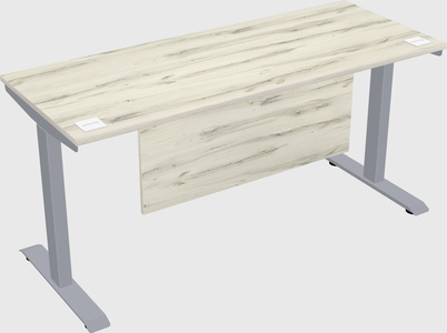Single motor electric desk