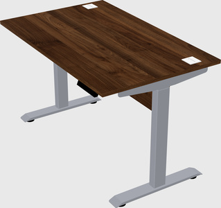 Single motor electric desk