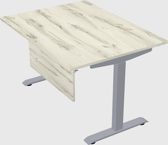 Single motor electric desk