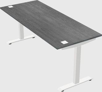 Single motor electric desk