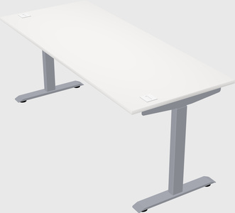 Single motor electric desk