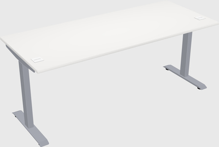 Single motor electric desk