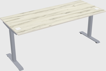 Single motor electric desk