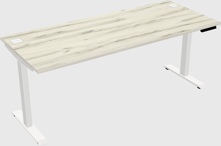 Single motor electric desk