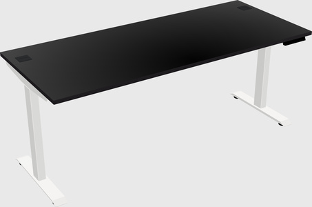 Single motor electric desk
