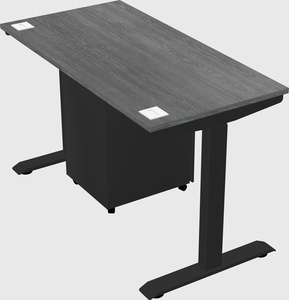Single motor electric desk
