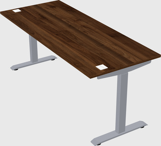 Single motor electric desk