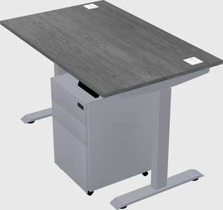 Single motor electric desk