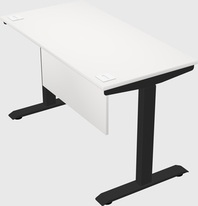 Single motor electric desk