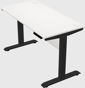 Single motor electric desk