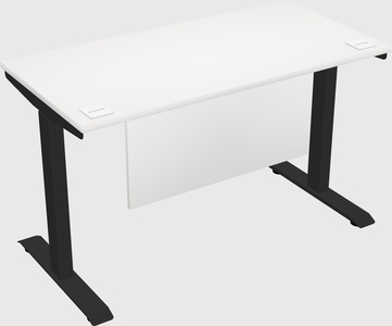 Single motor electric desk