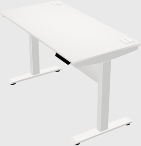 Single motor electric desk