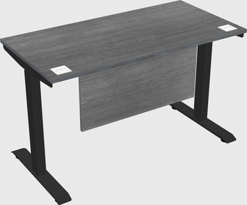 Single motor electric desk