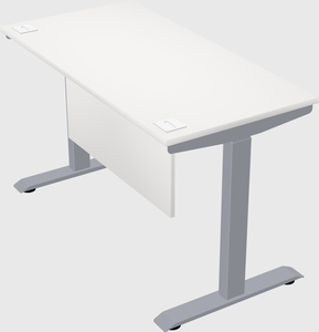 Single motor electric desk
