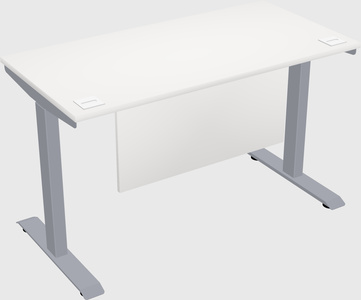 Single motor electric desk