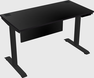 Single motor electric desk