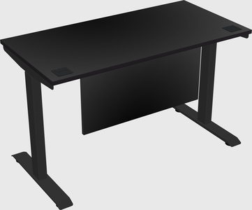 Single motor electric desk