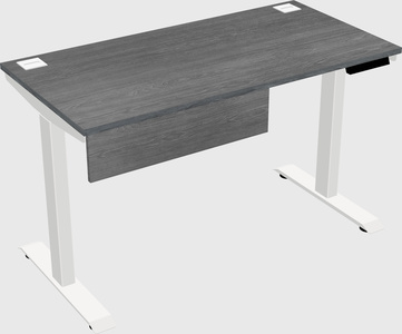 Single motor electric desk