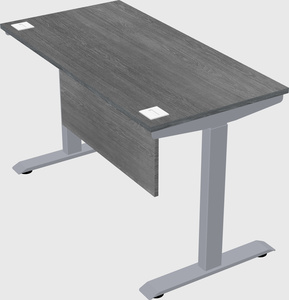 Single motor electric desk