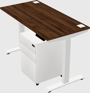 Single motor electric desk
