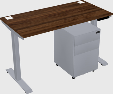 Single motor electric desk