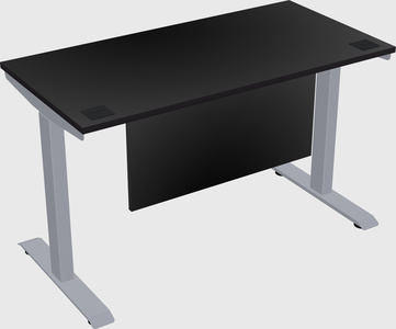 Single motor electric desk