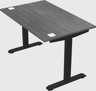 Single motor electric desk