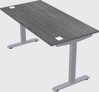 Single motor electric desk