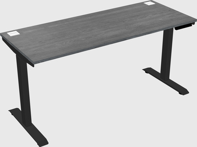Single motor electric desk