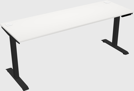 Single motor electric desk