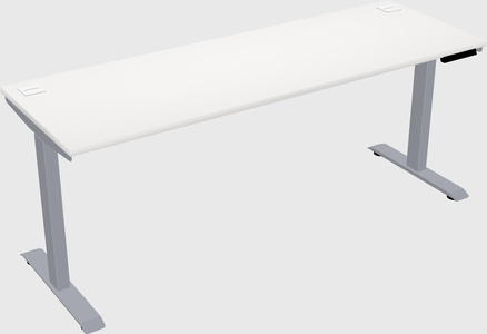 Single motor electric desk