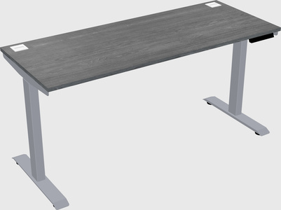 Single motor electric desk