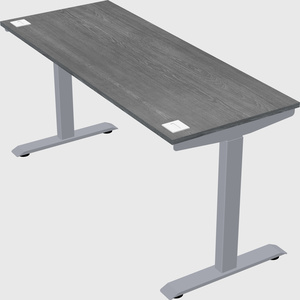 Single motor electric desk