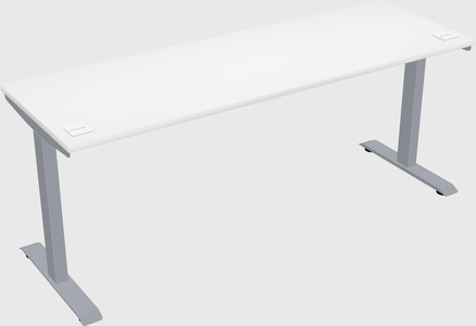 Single motor electric desk