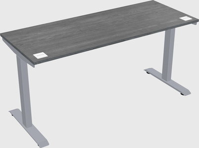 Single motor electric desk