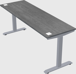 Single motor electric desk
