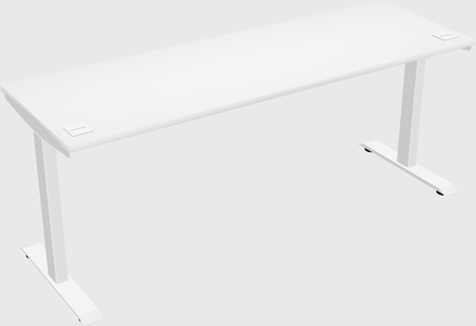 Single motor electric desk